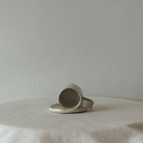 Taza de café con platito - Imagen 2